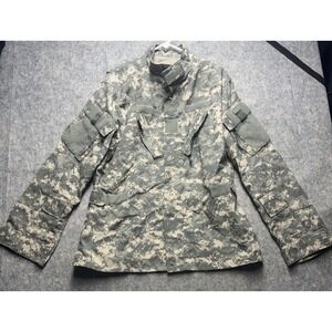 USGI ARMY ACU Digital‎ CAMO COMBAT Shirt Large Regular Ripstop.  Pre-Owned